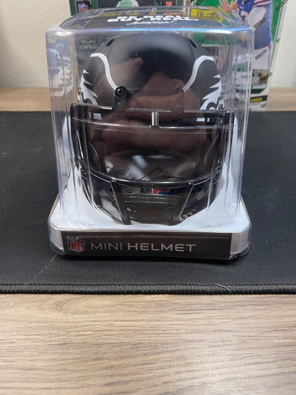 Miles Sanders Eclipse Autographed Mini Helmet