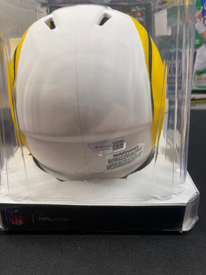 Cooper Kupp Lunar Eclipse Autographed Mini Helmet