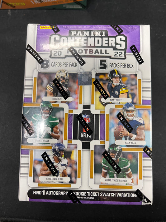 2022 Panini Contenders Football Blaster